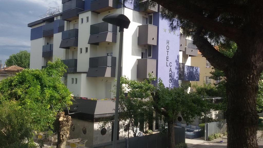 Hotel Carol Rimini Exterior foto